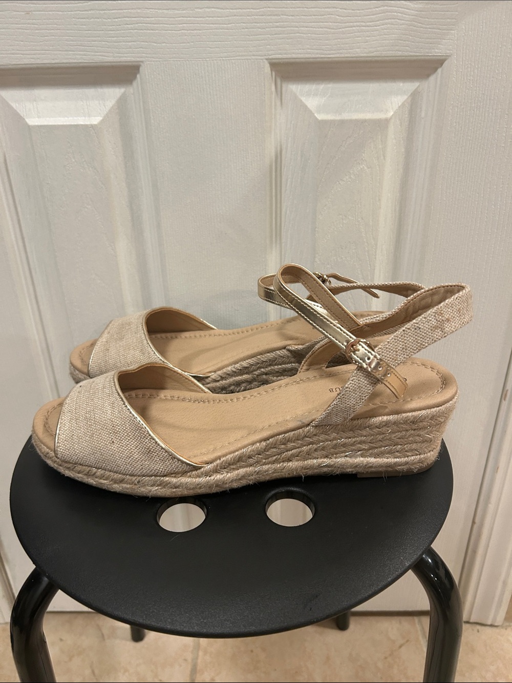 Espadrille Wedge Sandals Size 12